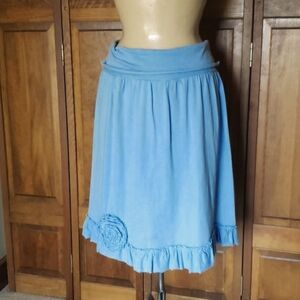 Handmade Ruffled Jersey Skirt